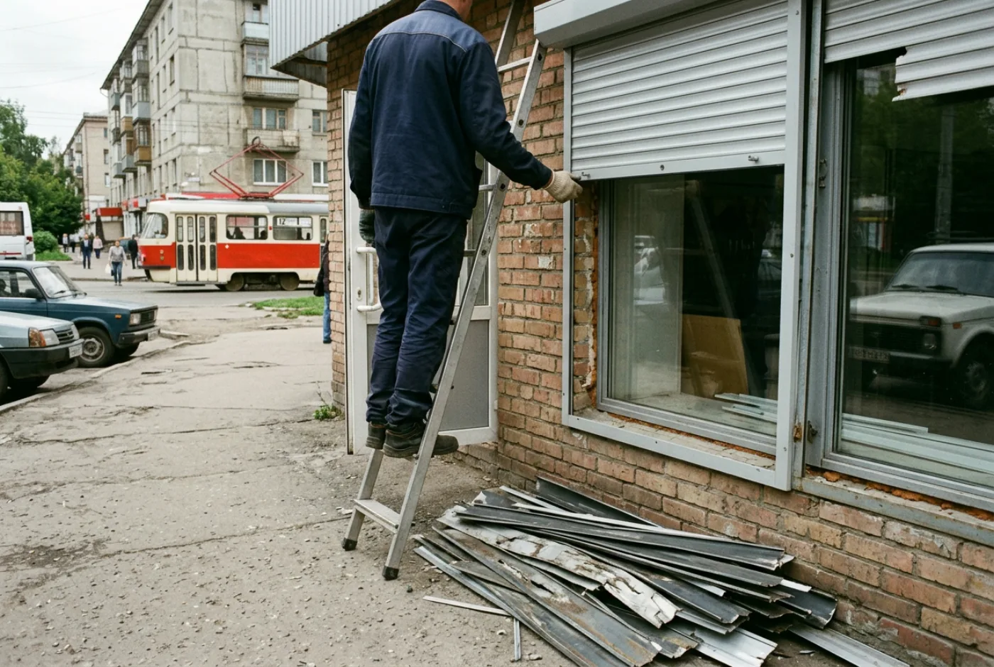 Замена рольставней в Батайске